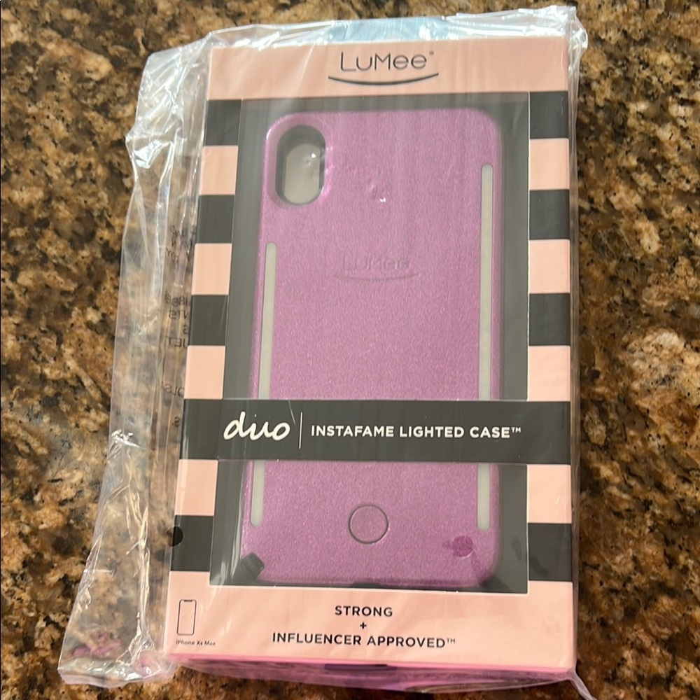 LuMee Purple Duo Instafame Lighted Case